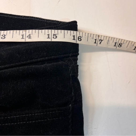 J Brand Black Pencil Leg Corduroy Pants Cotton Slim Skinny, size 27 - Picture 13 of 15